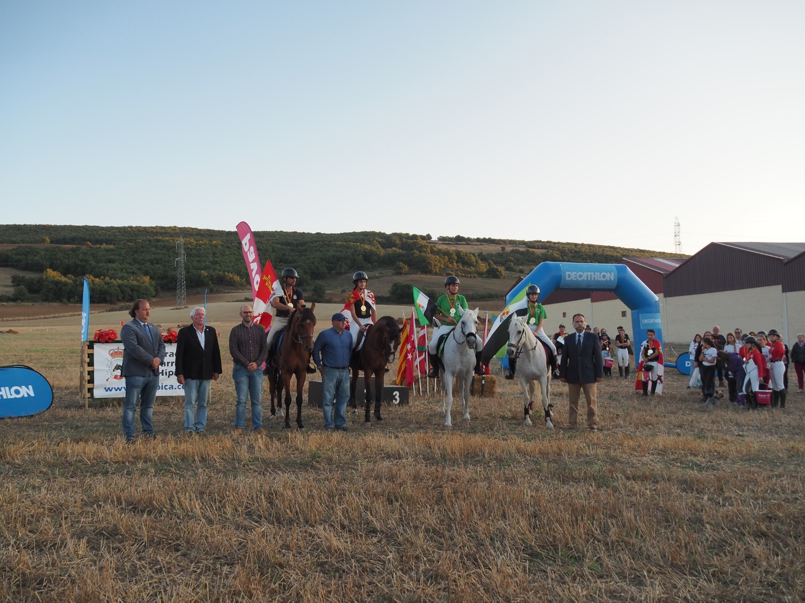 Navarra sube al podio en el Campeonato de España de TREC